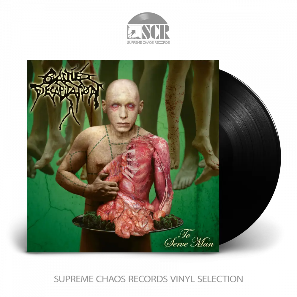 CATTLE DECAPITATION - To Serve Man · BLACK LP (Death Metal Vinyl)