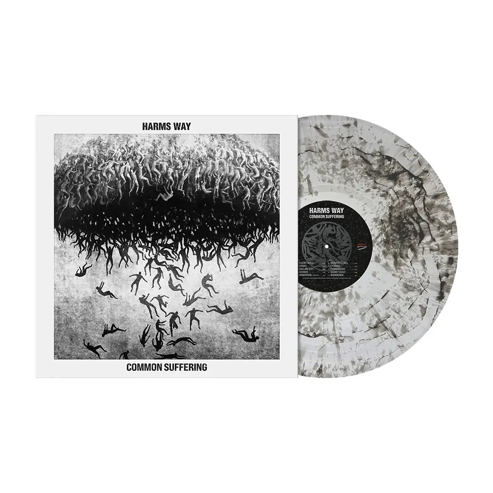 HARMS WAY - Common Suffering · CRYSTAL CLEAR/BLACKDUST LP HARMS WAY - Common Suffering · CRYSTAL CLEAR/BLACKDUST LP (Hardcore Punk Vinyl)