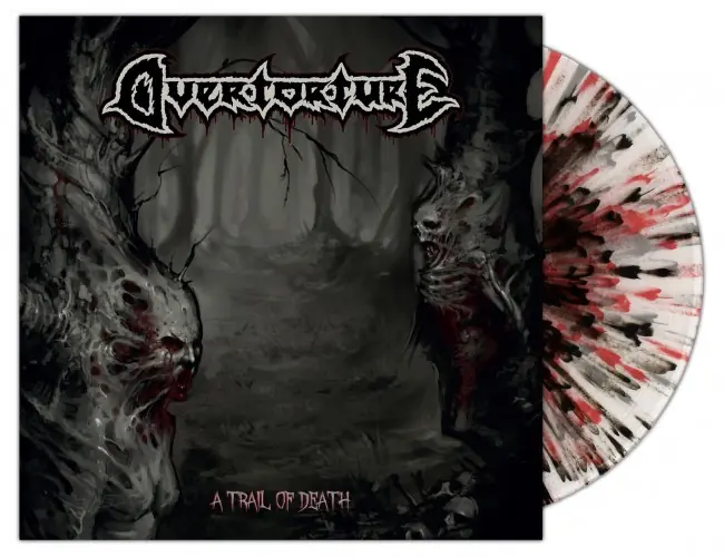 OVERTORTURE - A Trail Of Death · SPLATTER LP (Death Metal Vinyl)