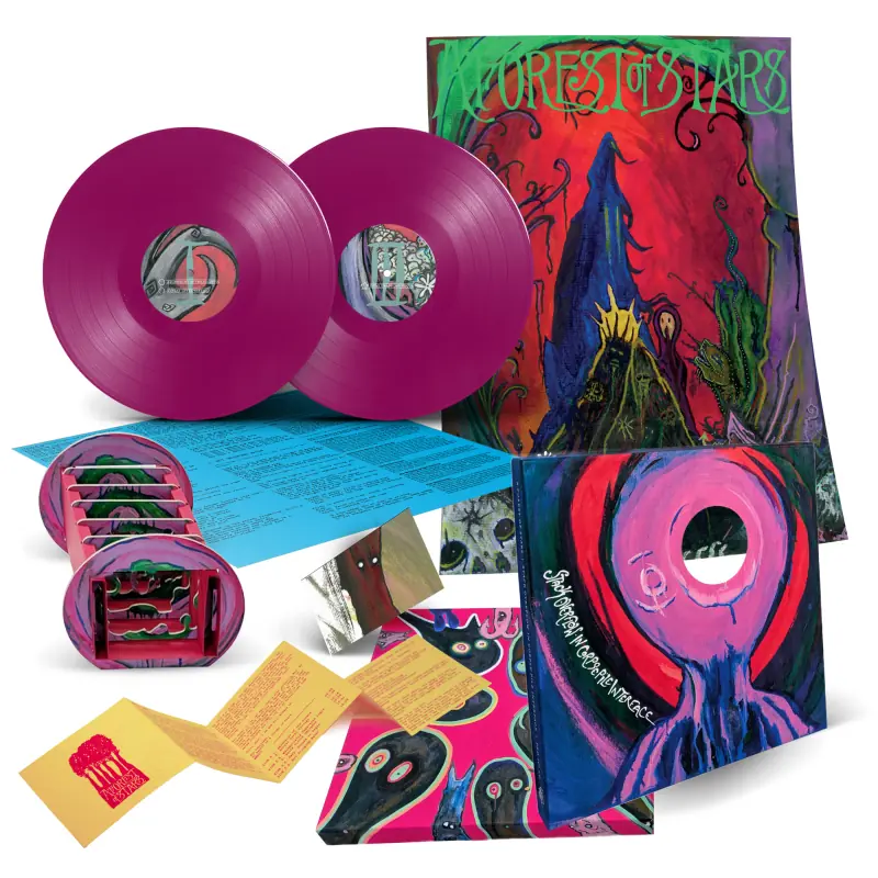 A FOREST OF STARS · Stack Overflow In Corpse Pile Interface | VIOLET 2LP BOX (Black Metal Vinyl)