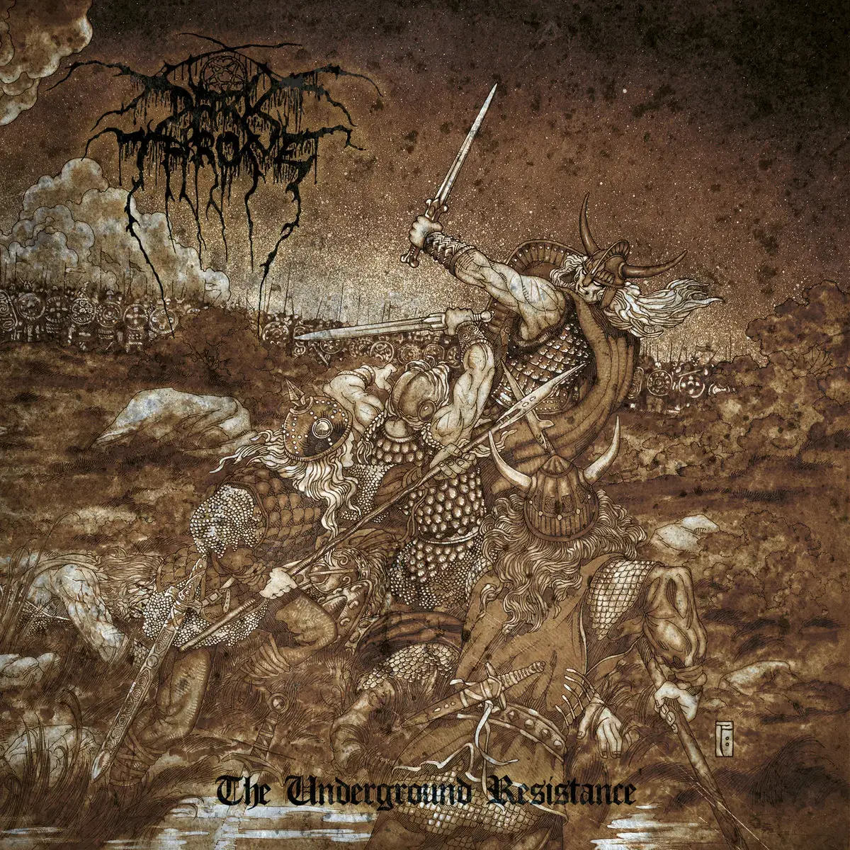 DARKTHRONE - The Underground Resistance (Re-Release) · BLACK LP · Bild 1 DARKTHRONE - The Underground Resistance (Re-Release) · BLACK LP (Black Metal Vinyl) · Bild 1