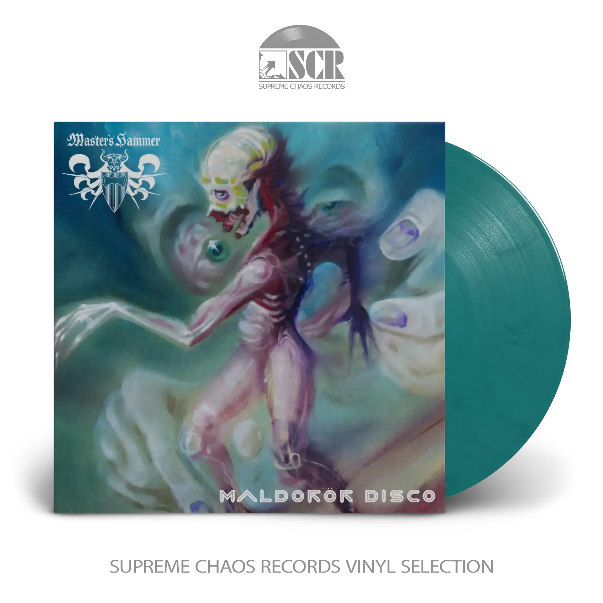MASTER'S HAMMER - Maldorör Disco · CLEAR SEA BLUE LP MASTER'S HAMMER - Maldorör Disco · CLEAR SEA BLUE LP (Experimental Metal/Black Metal Vinyl)