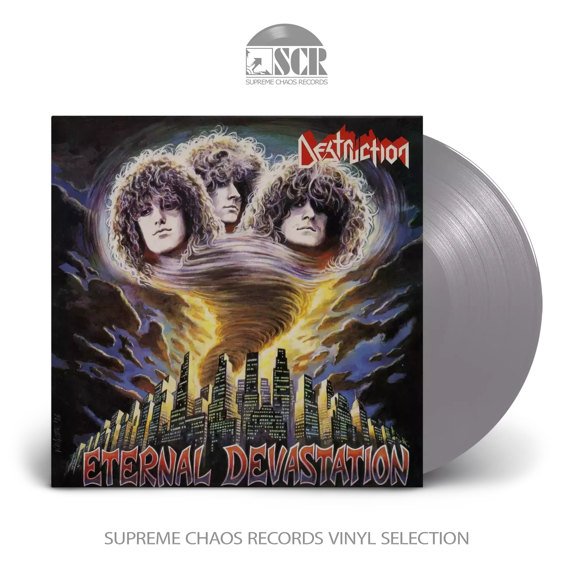 DESTRUCTION · Eternal Devastation | SILVER LP DESTRUCTION · Eternal Devastation | SILVER LP (Thrash Metal Vinyl)