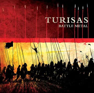 TURISAS - Battle Metal · RED/BLACK 2LP (Viking Metal Vinyl) · Bild 1