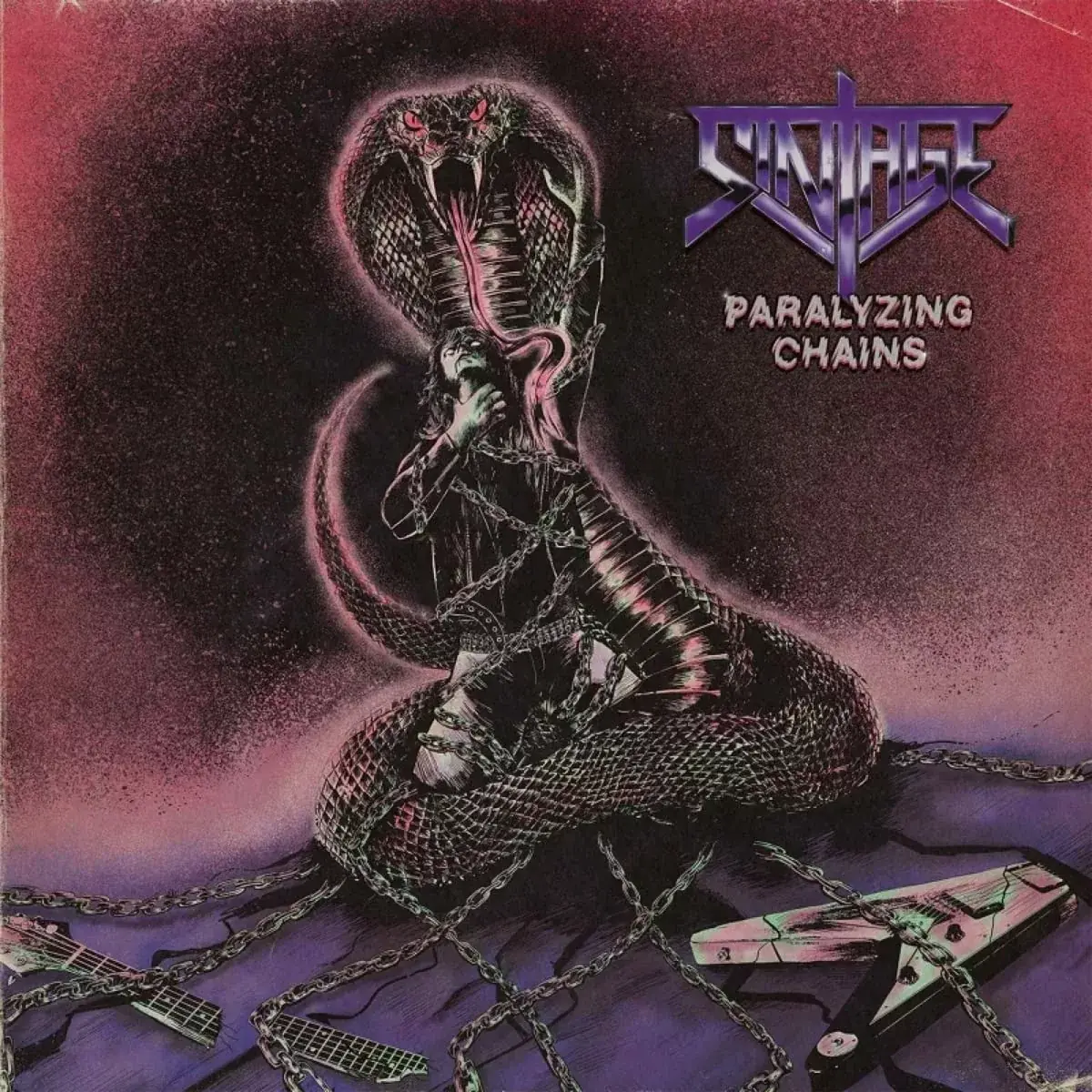 SINTAGE - Paralyzing Chains · BLACK LP · Bild 1 SINTAGE - Paralyzing Chains · BLACK LP (Heavy Metal Vinyl) · Bild 1