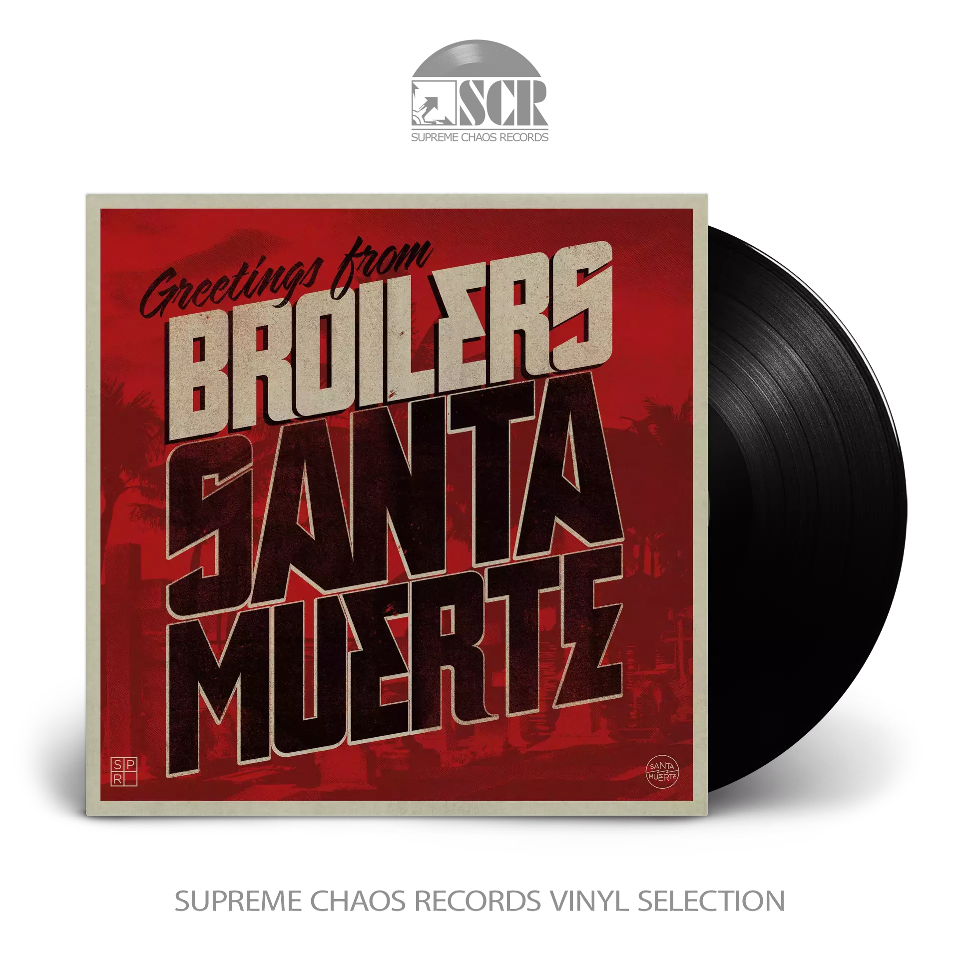 BROILERS · Santa Muerte | BLACK LP (Punk Rock Vinyl)