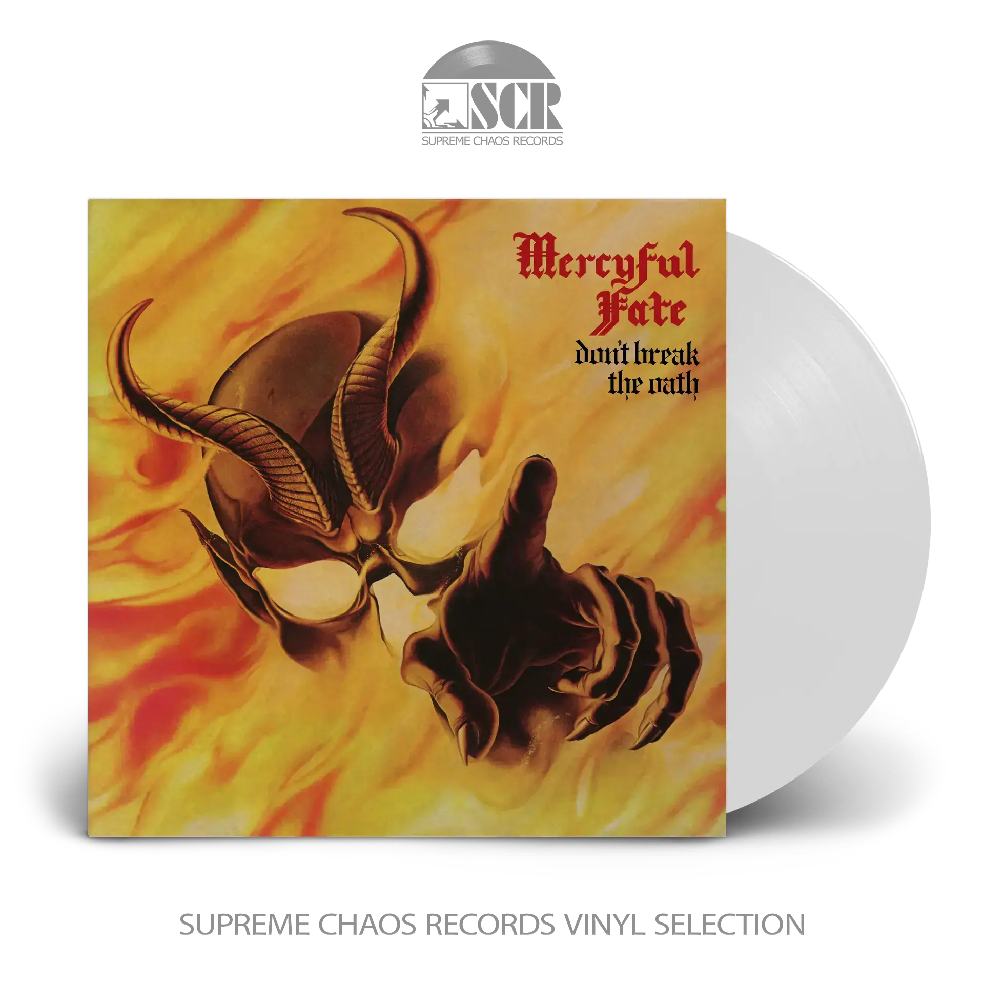 MERCYFUL FATE · Don't Break The Oath | WHITE LP (Heavy Metal Vinyl)