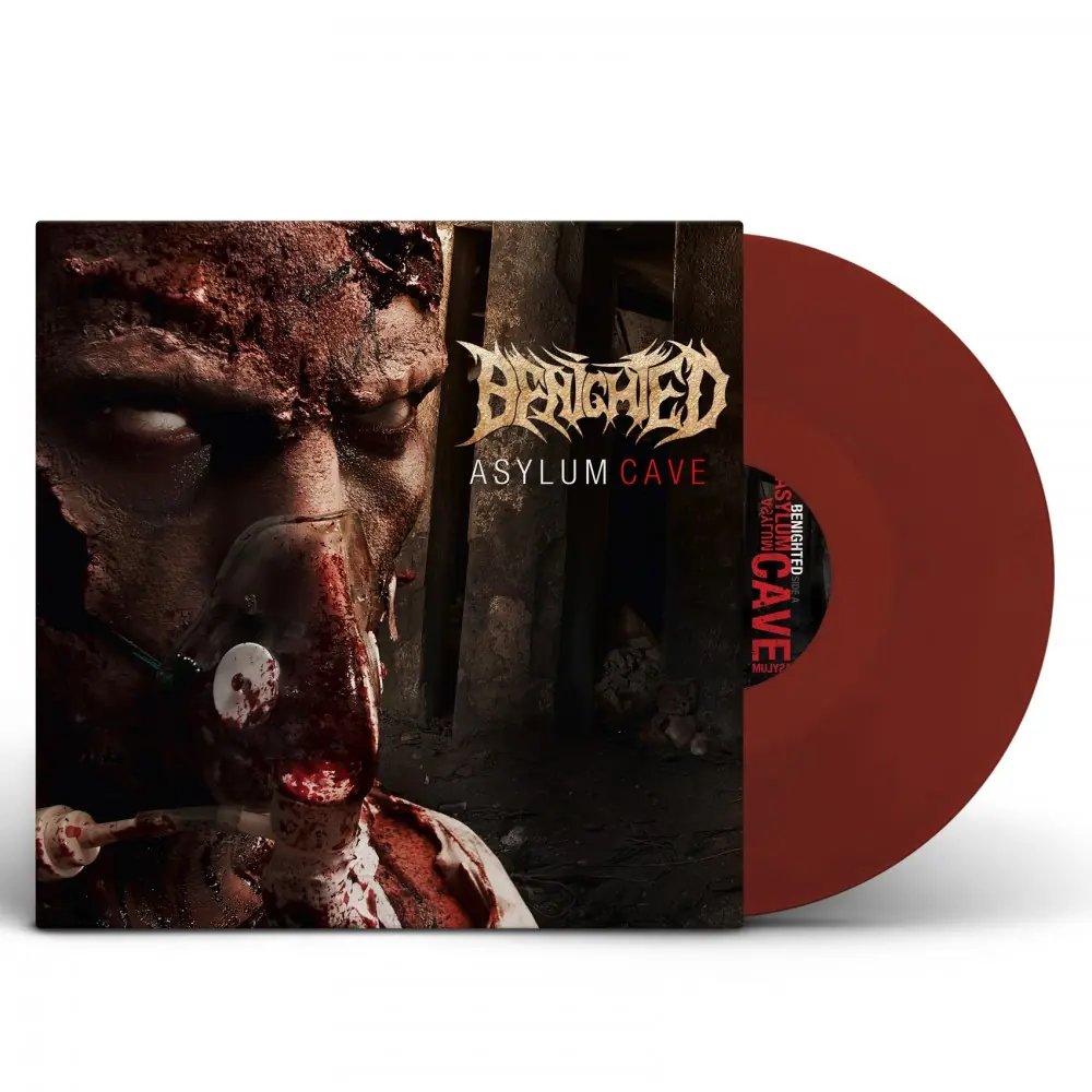 BENIGHTED - Asylum Cave · BROWN LP (Death Metal Vinyl)