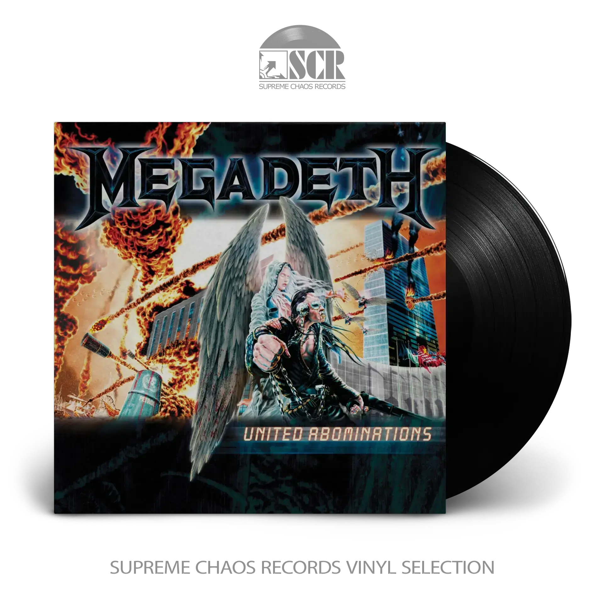 MEGADETH · United Abominations | BLACK LP MEGADETH · United Abominations | BLACK LP (Heavy Metal/Thrash Metal Vinyl)