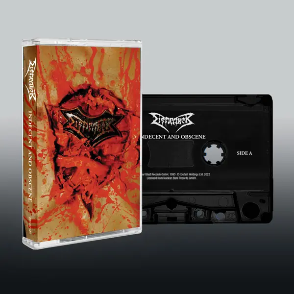 DISMEMBER - Indecent & Obscene · BLACK TAPE DISMEMBER - Indecent & Obscene · BLACK TAPE (Death Metal Tapes)