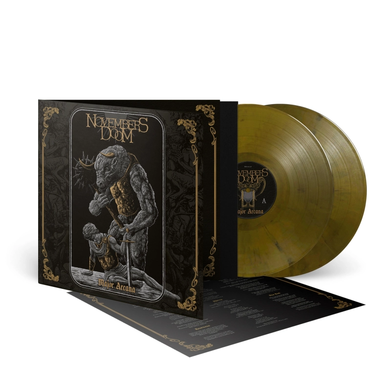 NOVEMBERS DOOM · Major Arcana | GOLD/BLACK 2LP (Dark Metal/Doom Metal/Death Metal Vinyl) · Bild 2