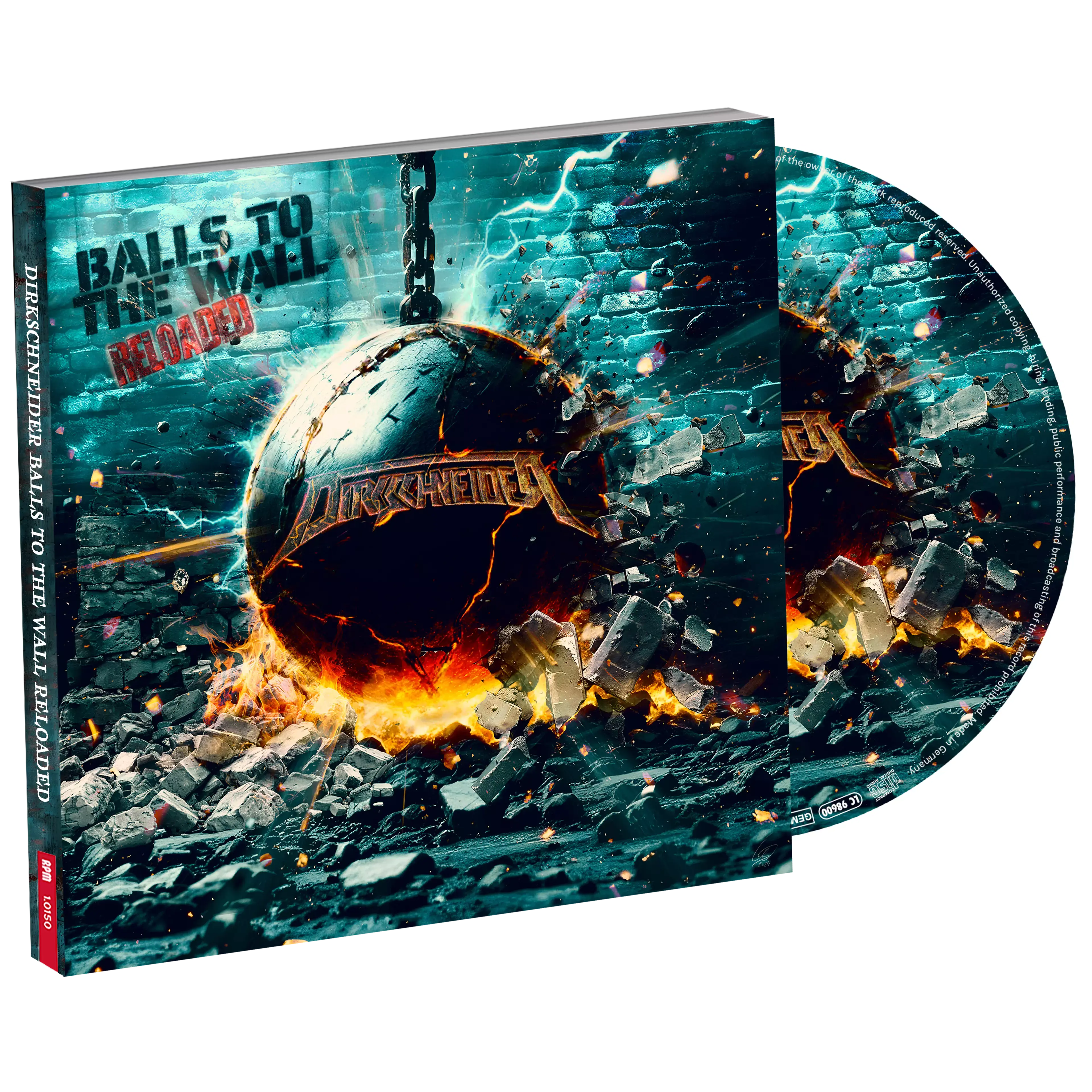 DIRKSCHNEIDER · Balls To The Wall Reloaded | DIGIPAK CD DIRKSCHNEIDER · Balls To The Wall Reloaded | DIGIPAK CD (Heavy Metal CDs)