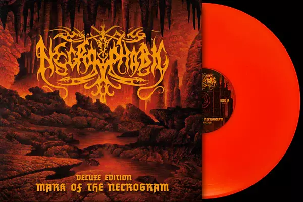 NECROPHOBIC · Mark Of The Necrogram (Pop-Up) | ORANGE LP (Death Metal Vinyl)