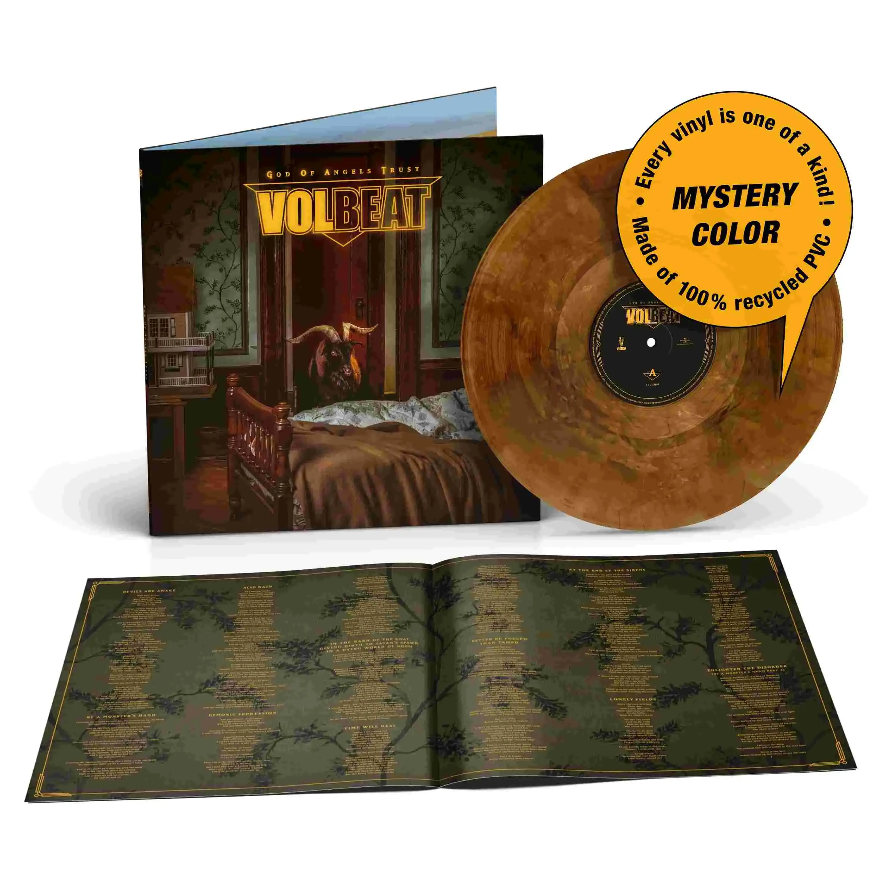 VOLBEAT - God Of Angels Trust · SPECIALIST RECYCLE LP (Hardrock/Heavy Metal Vinyl) · Bild 2