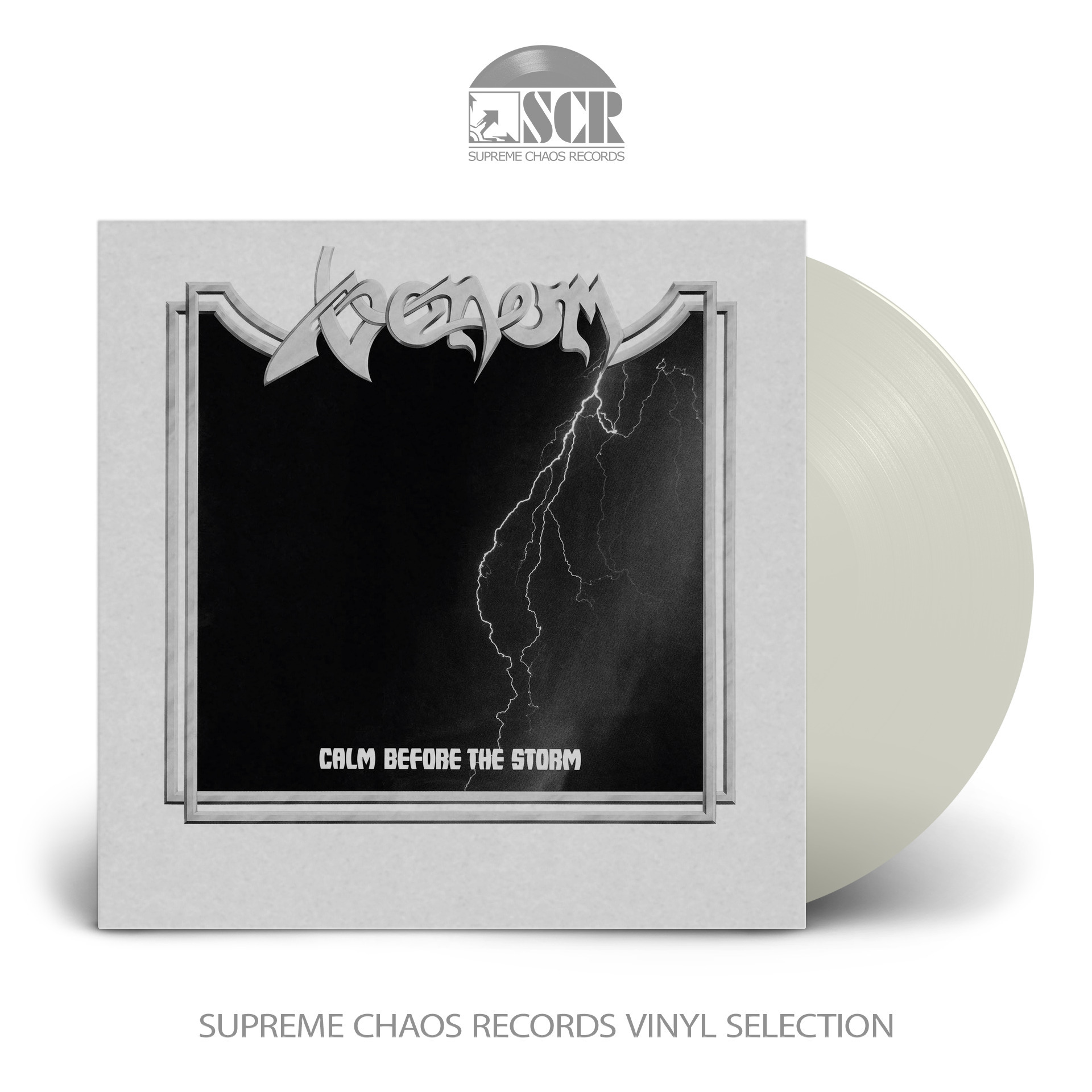 VENOM - Calm Before The Storm · CLEAR LP (Black Metal Vinyl)