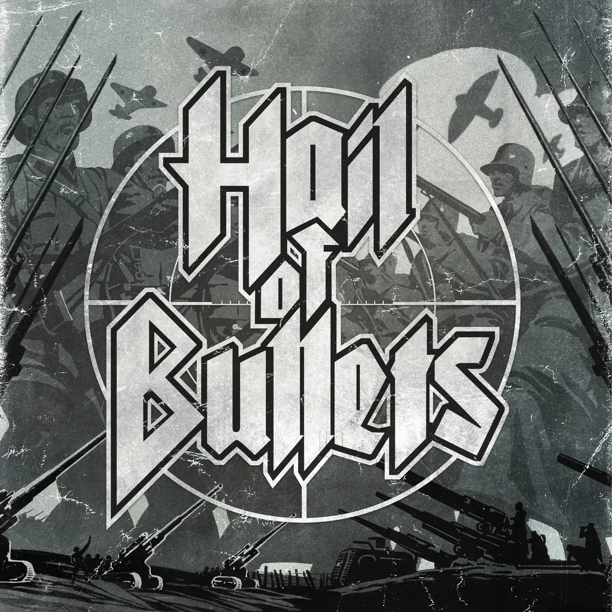 HAIL OF BULLETS · Hail Of Bullets | GREY MARBLED LP · Bild 1 HAIL OF BULLETS · Hail Of Bullets | GREY MARBLED LP (Death Metal Vinyl) · Bild 1