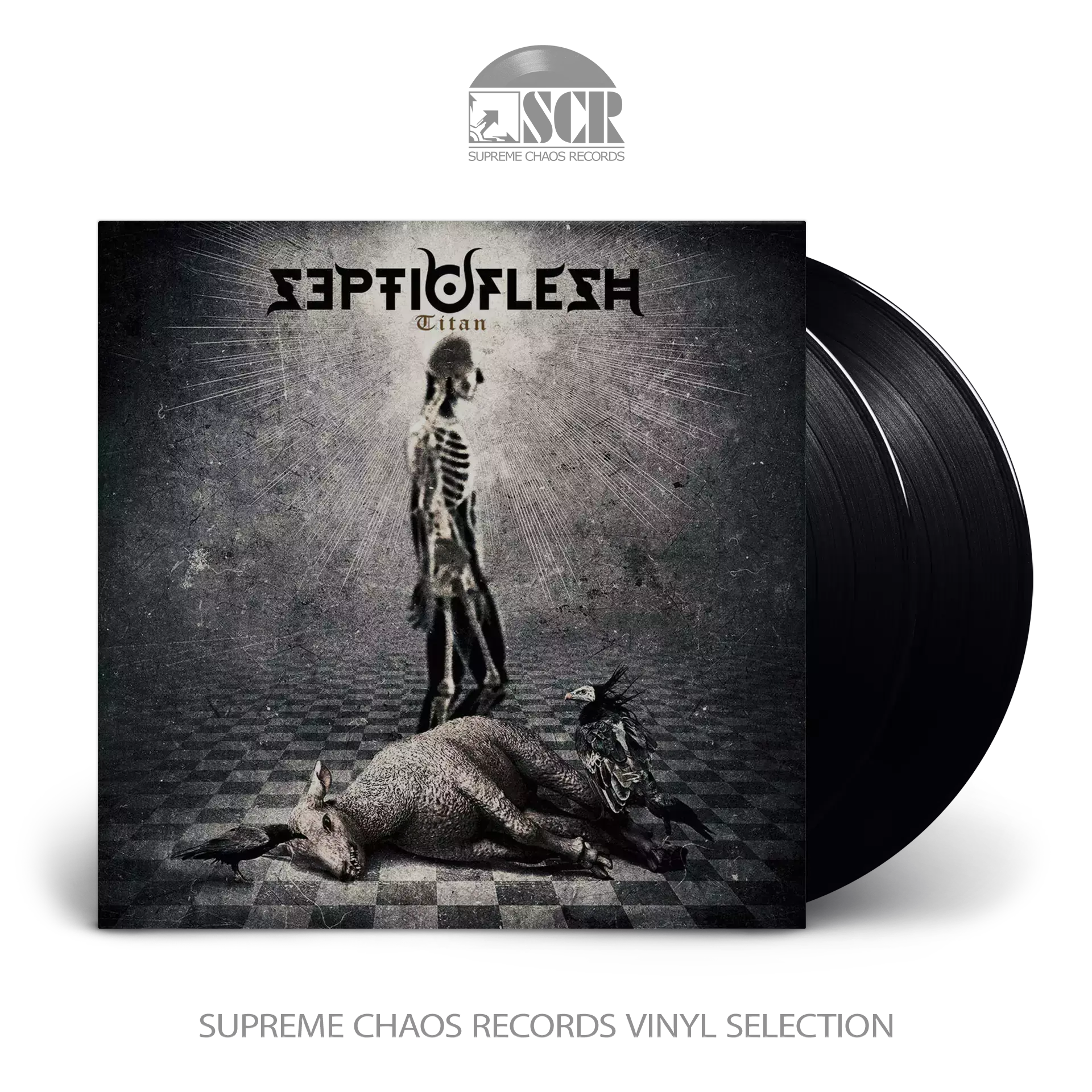 SEPTICFLESH - Titan · BLACK 2LP SEPTICFLESH - Titan · BLACK 2LP (Death Metal Vinyl)