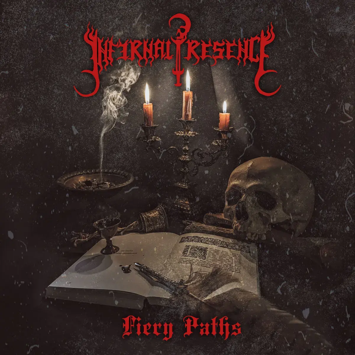 INFERNAL PRESENCE · Fiery Paths | BLACK LP · Bild 1 INFERNAL PRESENCE · Fiery Paths | BLACK LP (Black Metal Vinyl) · Bild 1
