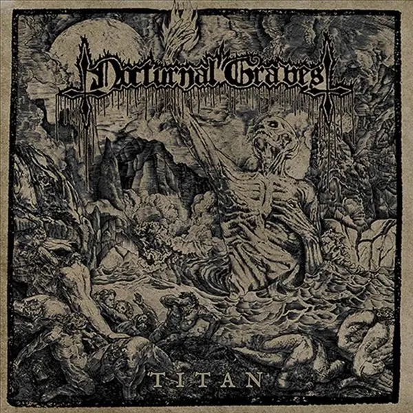 NOCTURNAL GRAVES - Titan · BLACK LP (Death Metal Vinyl) · Bild 1