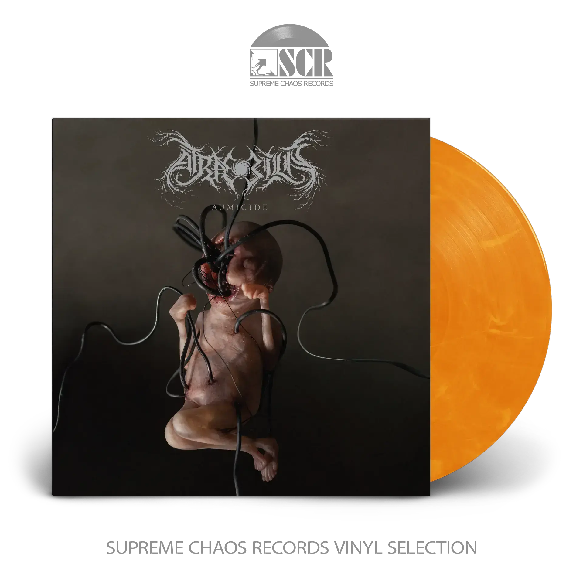 ATRAE BILIS - Aumicide · ORANGE CRUSH LP (Death Metal Vinyl)