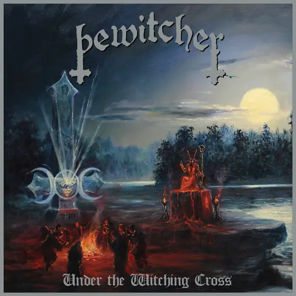 BEWITCHER - Under The Witching Cross · GLOW IN THE DARK LP (Black Metal Vinyl) · Bild 1