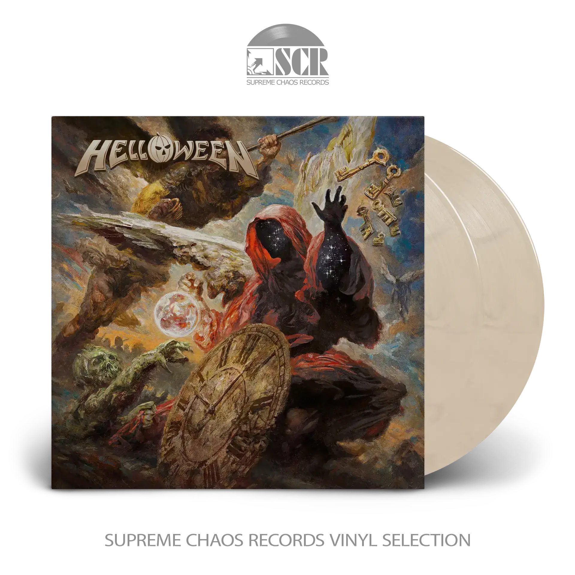 HELLOWEEN · Helloween | BROWN/WHITE 2LP HELLOWEEN · Helloween | BROWN/WHITE 2LP (Heavy Metal Vinyl)