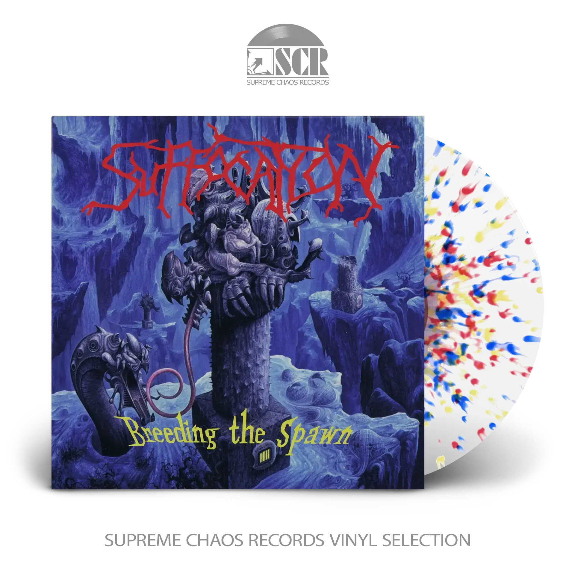SUFFOCATION - Breeding the Spawn · SPLATTER LP SUFFOCATION - Breeding the Spawn · SPLATTER LP (Death Metal Vinyl)