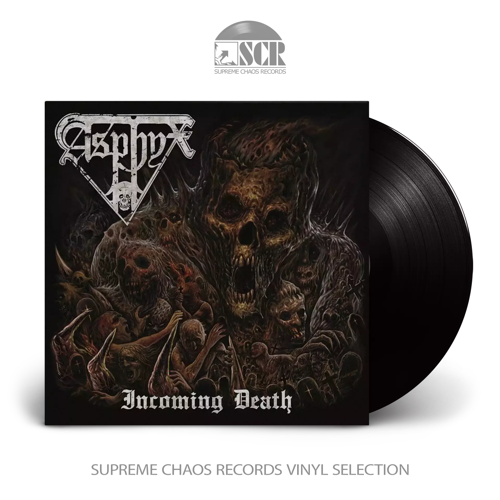 ASPHYX - Incoming Death · BLACK LP ASPHYX - Incoming Death · BLACK LP (Death Metal Vinyl)