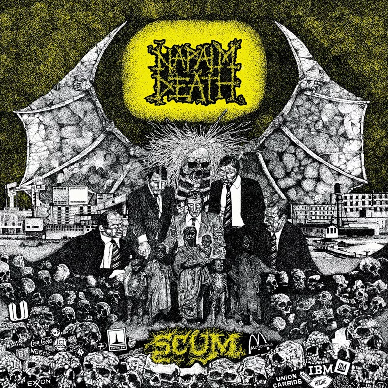 NAPALM DEATH - Scum [GREEN LP]