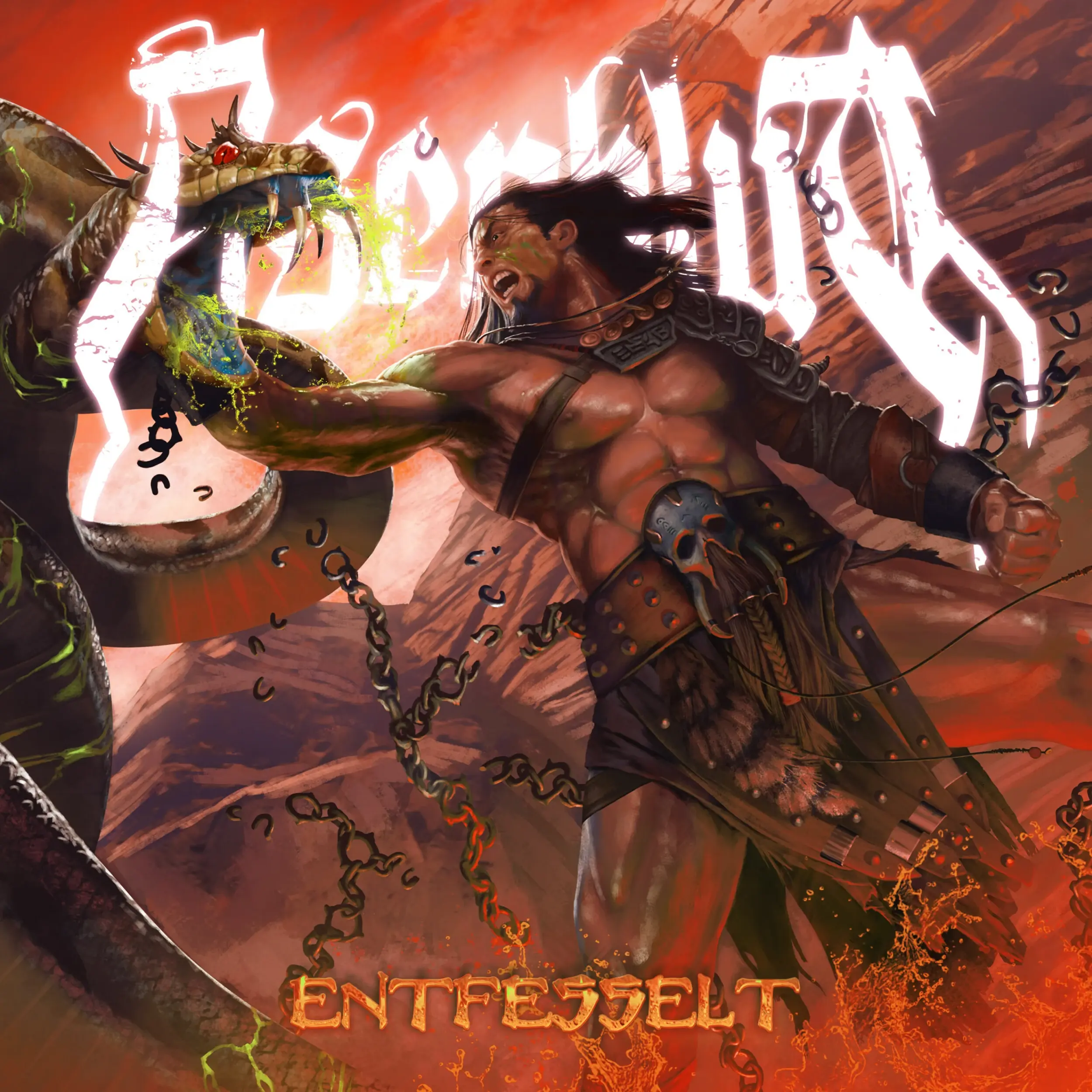 ASENBLUT - Entfesselt · GREEN LP · Bild 1 ASENBLUT - Entfesselt · GREEN LP (Viking Metal Vinyl) · Bild 1