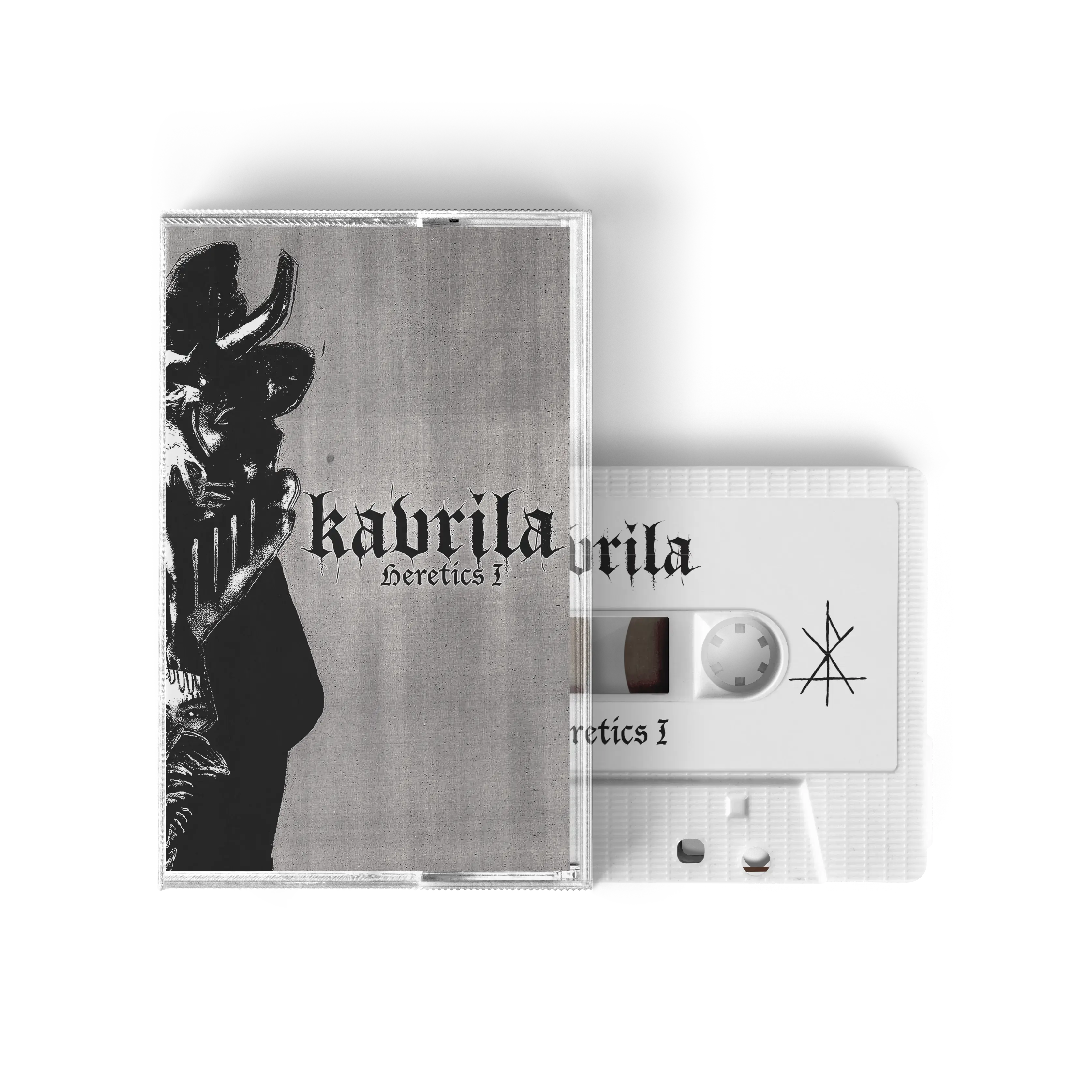 KAVRILA - Heretics I · WHITE TAPE (Sludge/Doom Metal/Black Metal/Hardcore Tapes)