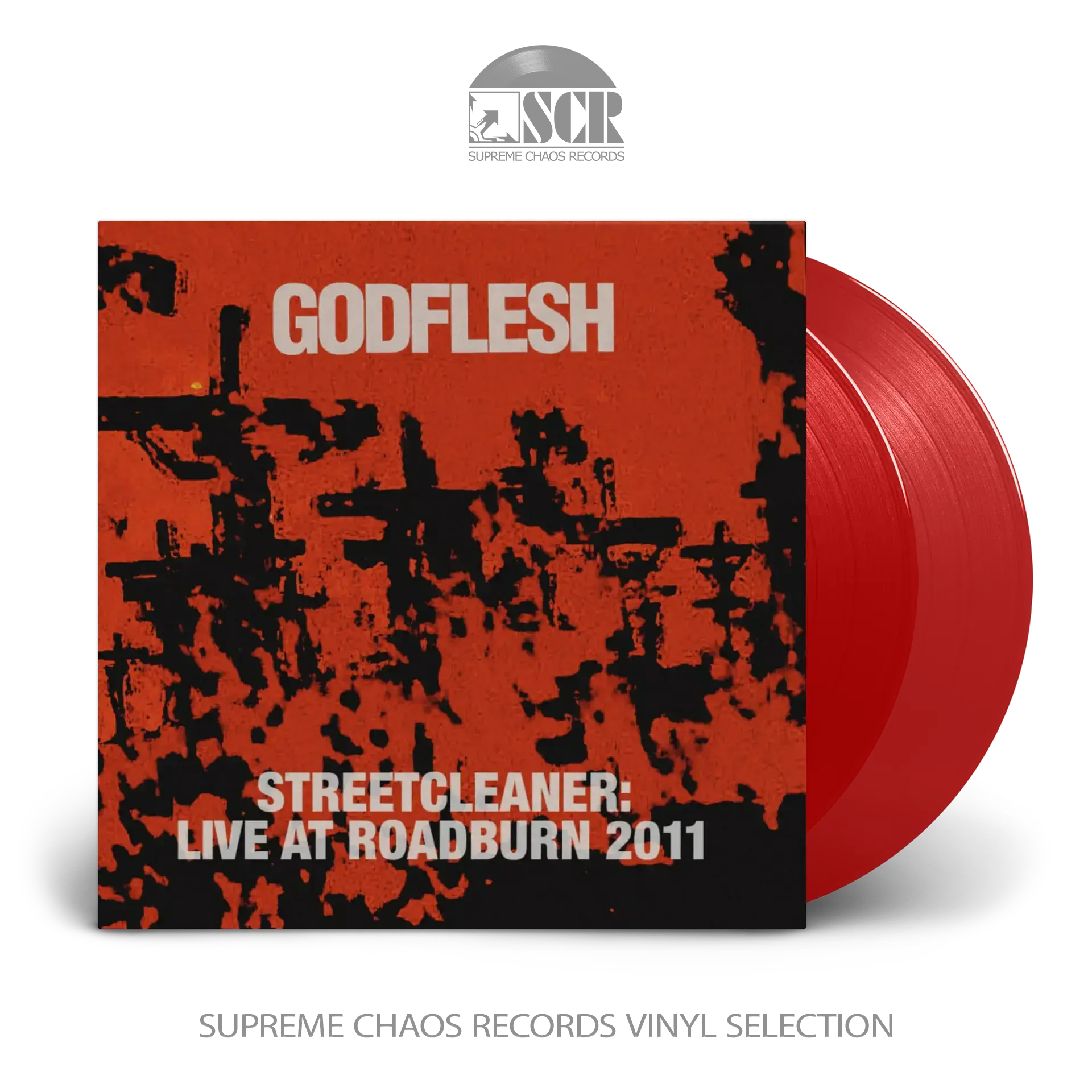 GODFLESH · Streetcleaner - Live At Roadburn 2011 (B-Stock) | RED 2LP (Sludge Vinyl)