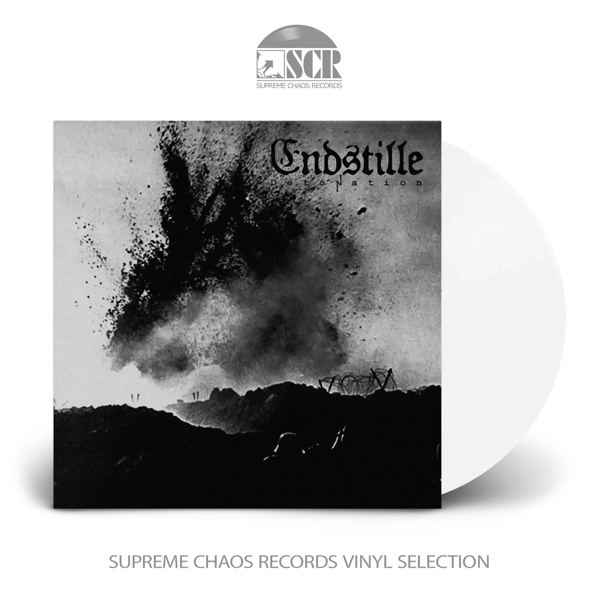 ENDSTILLE · DetoNation | WHITE LP (Black Metal Vinyl)