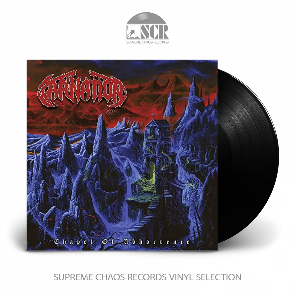 CARNATION · Chapel Of Abhorrence | BLACK LP CARNATION · Chapel Of Abhorrence | BLACK LP (Death Metal Vinyl)
