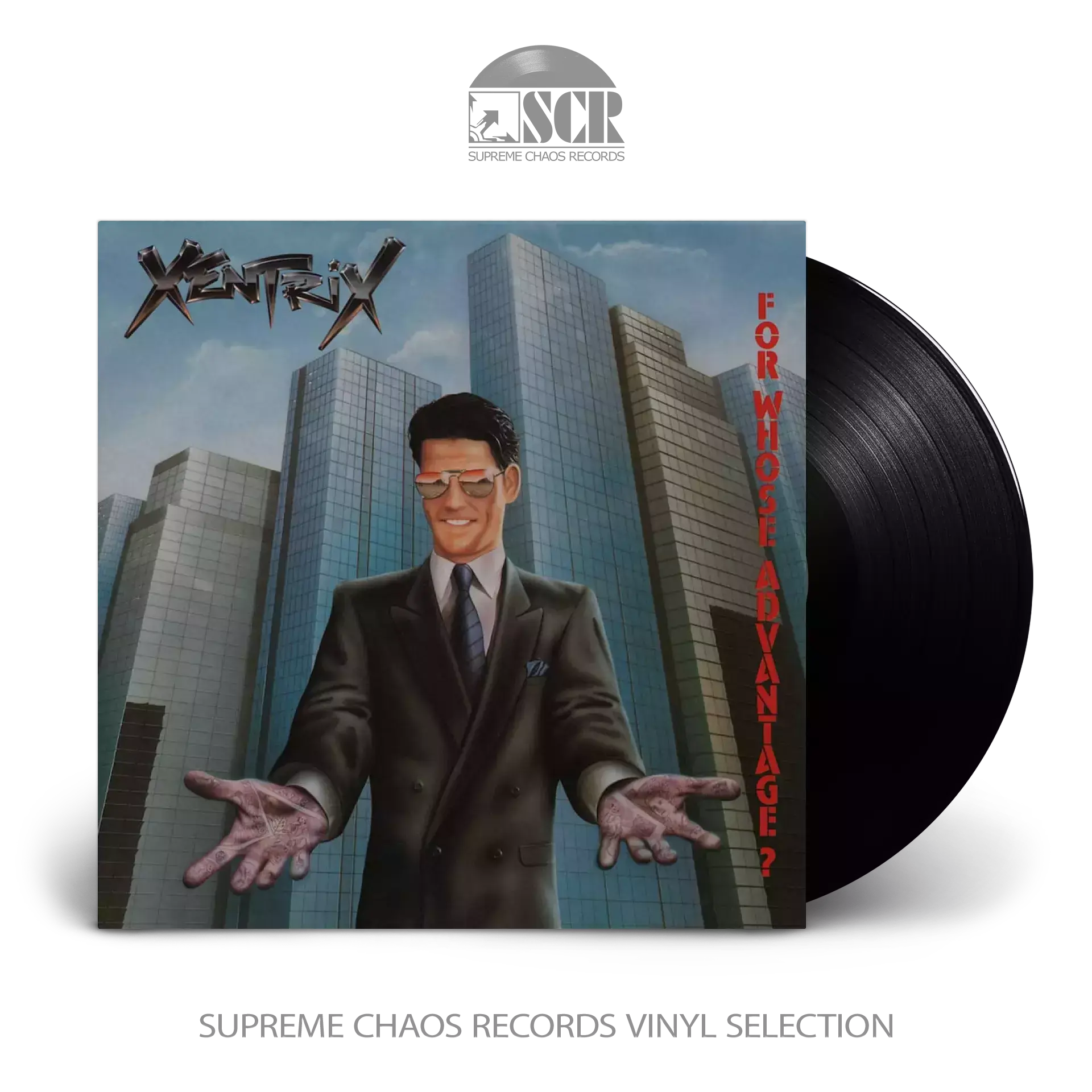 XENTRIX - For Whose Advantage? · BLACK LP (Thrash Metal Vinyl)
