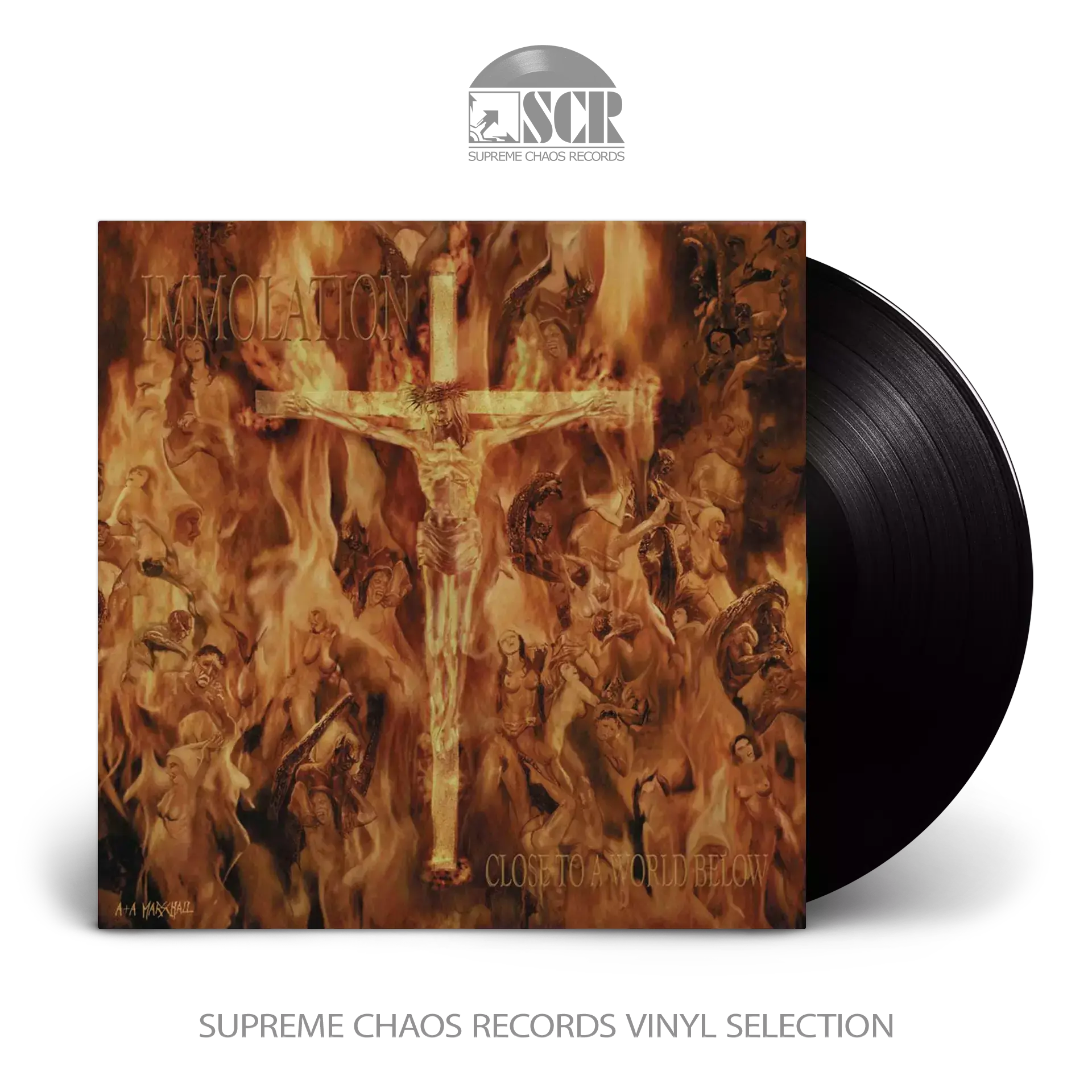 IMMOLATION · Close to a world below | BLACK LP IMMOLATION · Close to a world below | BLACK LP (Death Metal Vinyl)