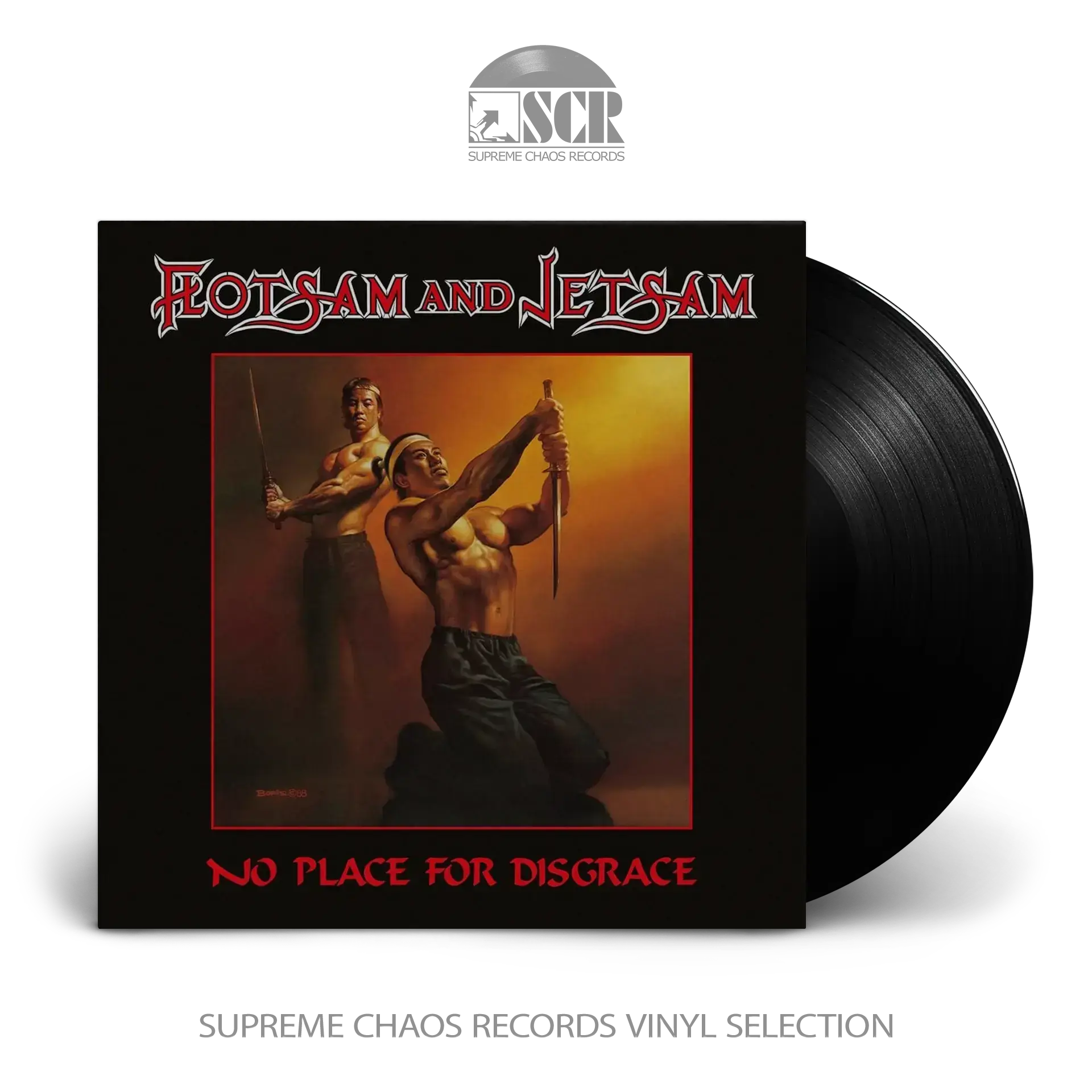 FLOTSAM AND JETSAM · No Place For Disgrace | BLACK LP FLOTSAM AND JETSAM · No Place For Disgrace | BLACK LP (Thrash Metal Vinyl)