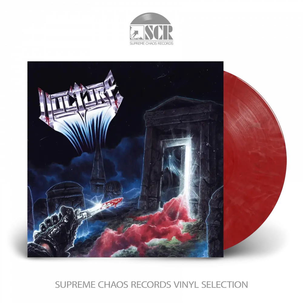 VULTURE - Ghastly Waves & Battered Graves · MARBLED LP (Heavy Metal Vinyl)