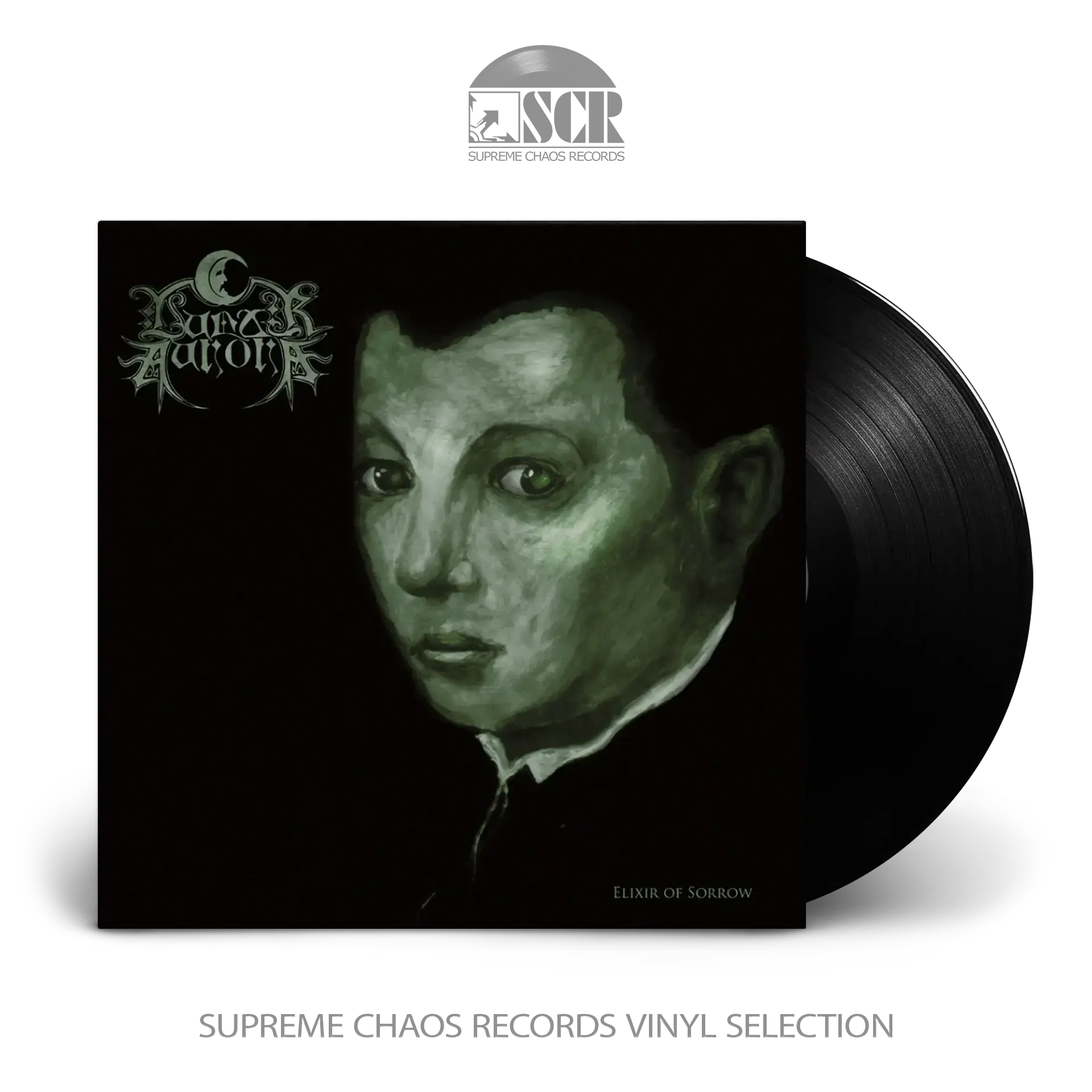 LUNAR AURORA - Elixir Of Sorrow · BLACK LP LUNAR AURORA - Elixir Of Sorrow · BLACK LP (Black Metal Vinyl)