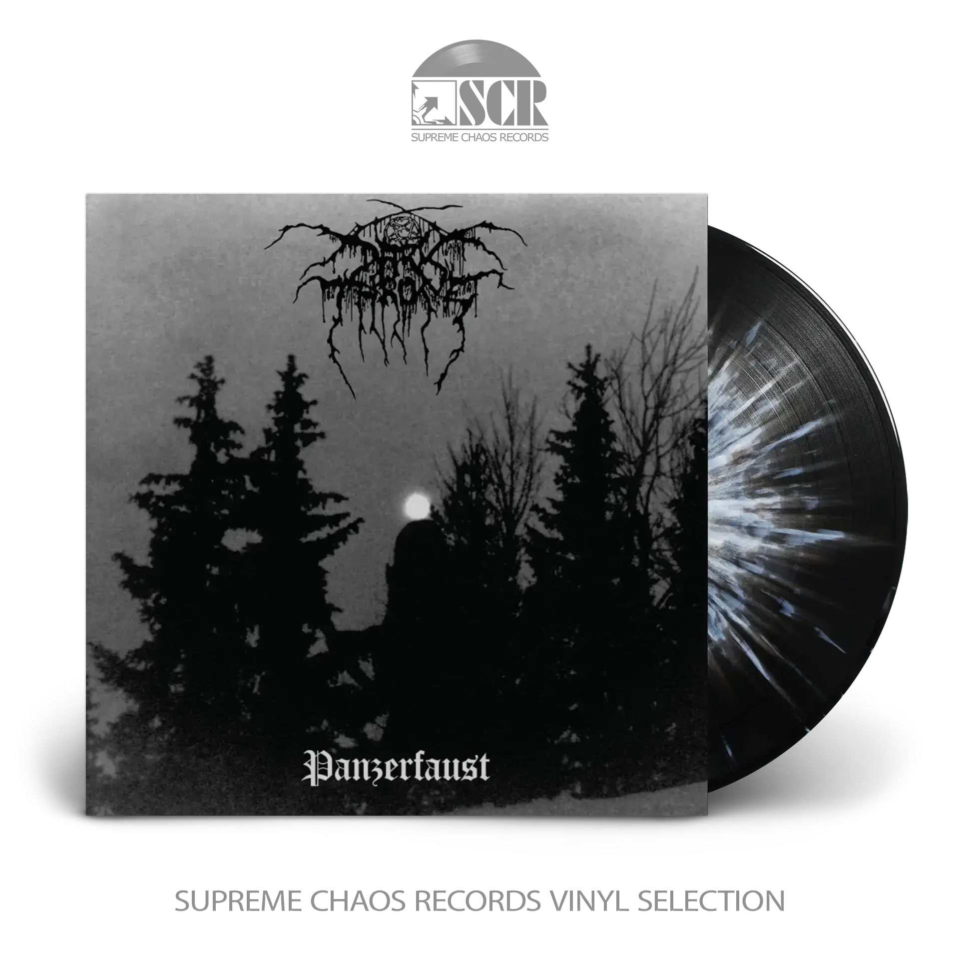 DARKTHRONE - Panzerfaust · SPLATTER LP (Black Metal Vinyl)