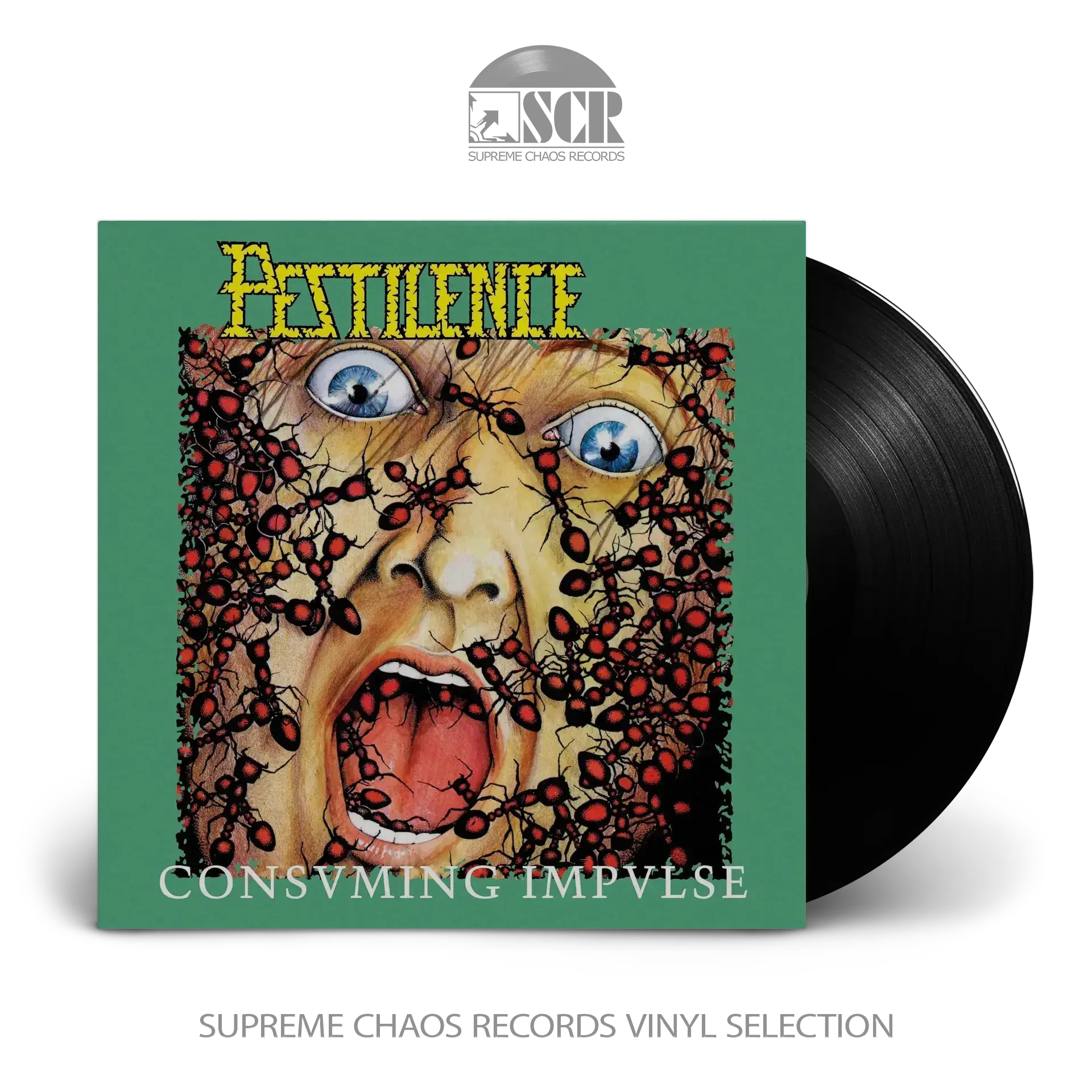 PESTILENCE - Consuming Impulse (Re-Release 2023) [BLACK] · LP (Death Metal Vinyl)