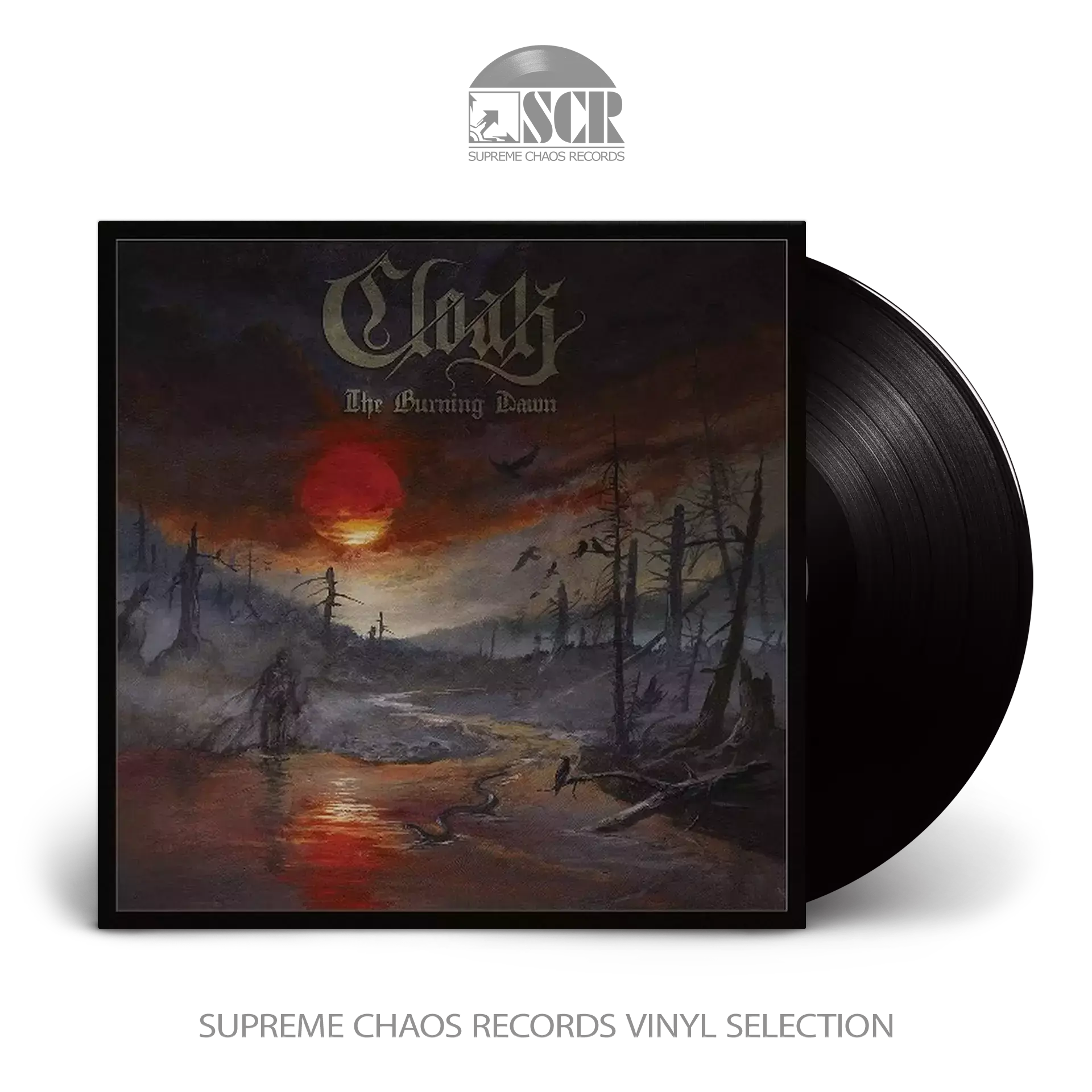 CLOAK - The Burning Dawn · BLACK LP (Black Metal Vinyl)