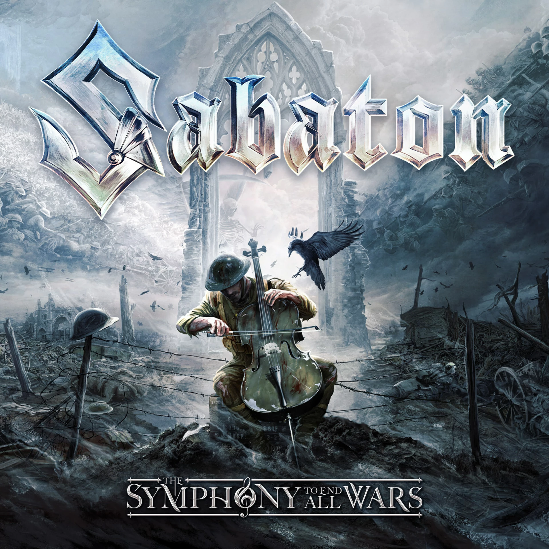 SABATON - The Symphony To End All Wars · BLACK LP · Bild 1 SABATON - The Symphony To End All Wars · BLACK LP (Heavy Metal Vinyl) · Bild 1