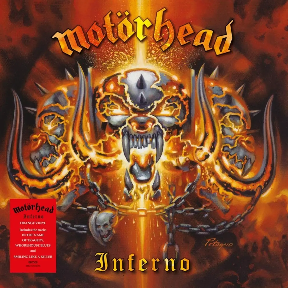MOTÖRHEAD · Inferno | ORANGE DLP · Bild 1 MOTÖRHEAD · Inferno | ORANGE DLP (Heavy Metal Vinyl) · Bild 1