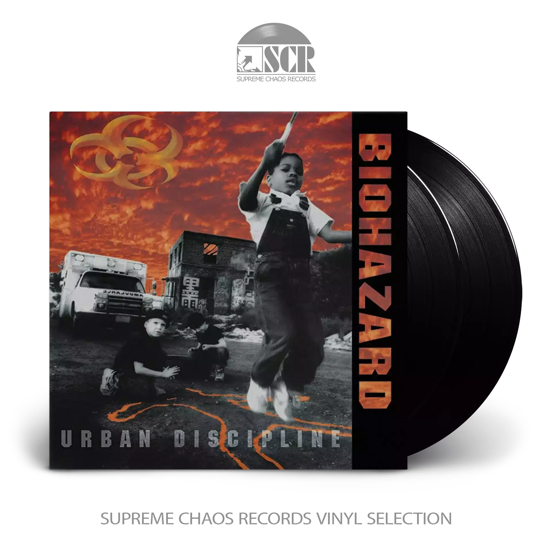 BIOHAZARD · Urban Discipline (30th Anniversary Deluxe Edition) | BLACK 2LP BIOHAZARD · Urban Discipline (30th Anniversary Deluxe Edition) | BLACK 2LP (Hardcore Vinyl)