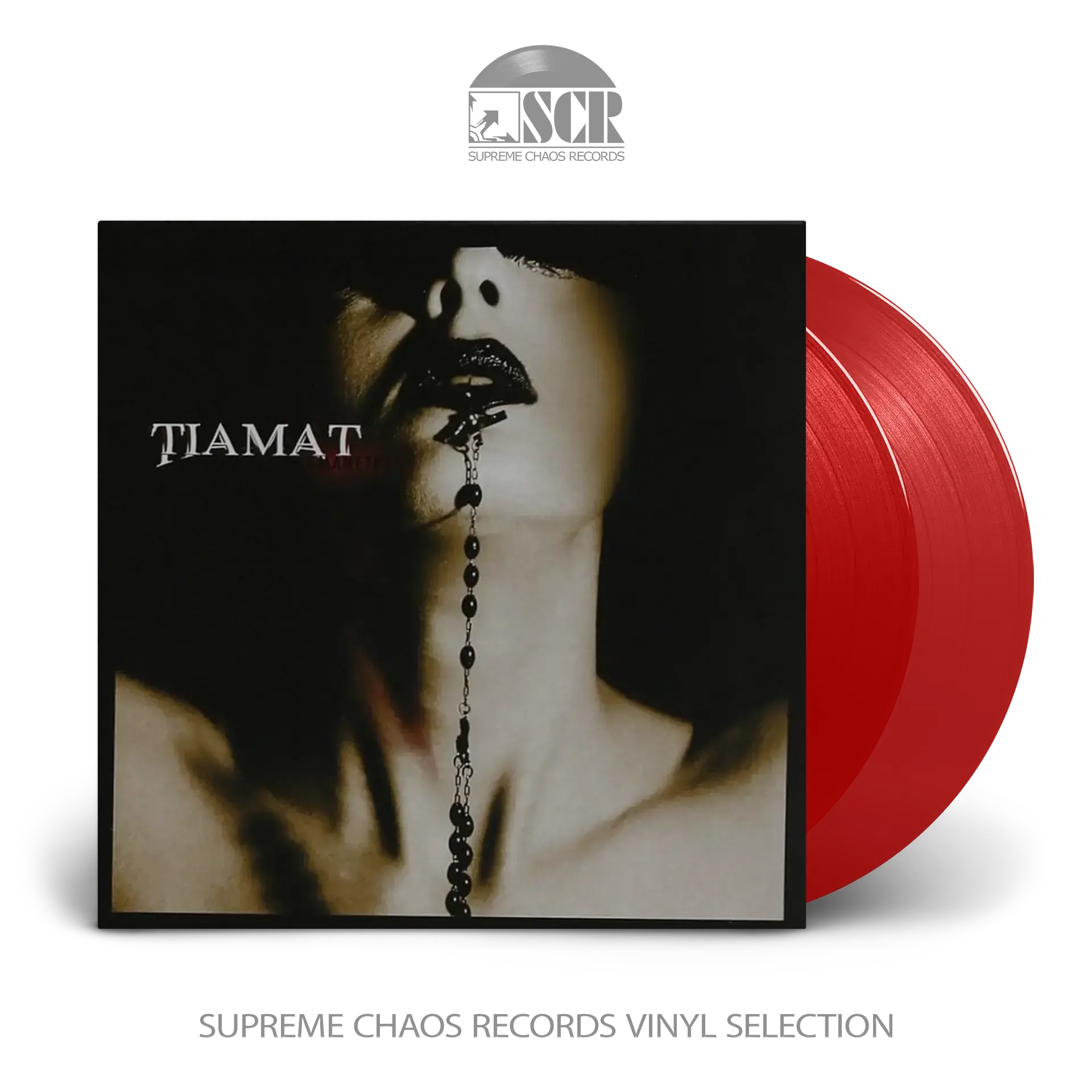 TIAMAT - Amanethes · TRANSPARENT RED 2LP (Gothic Metal Vinyl)