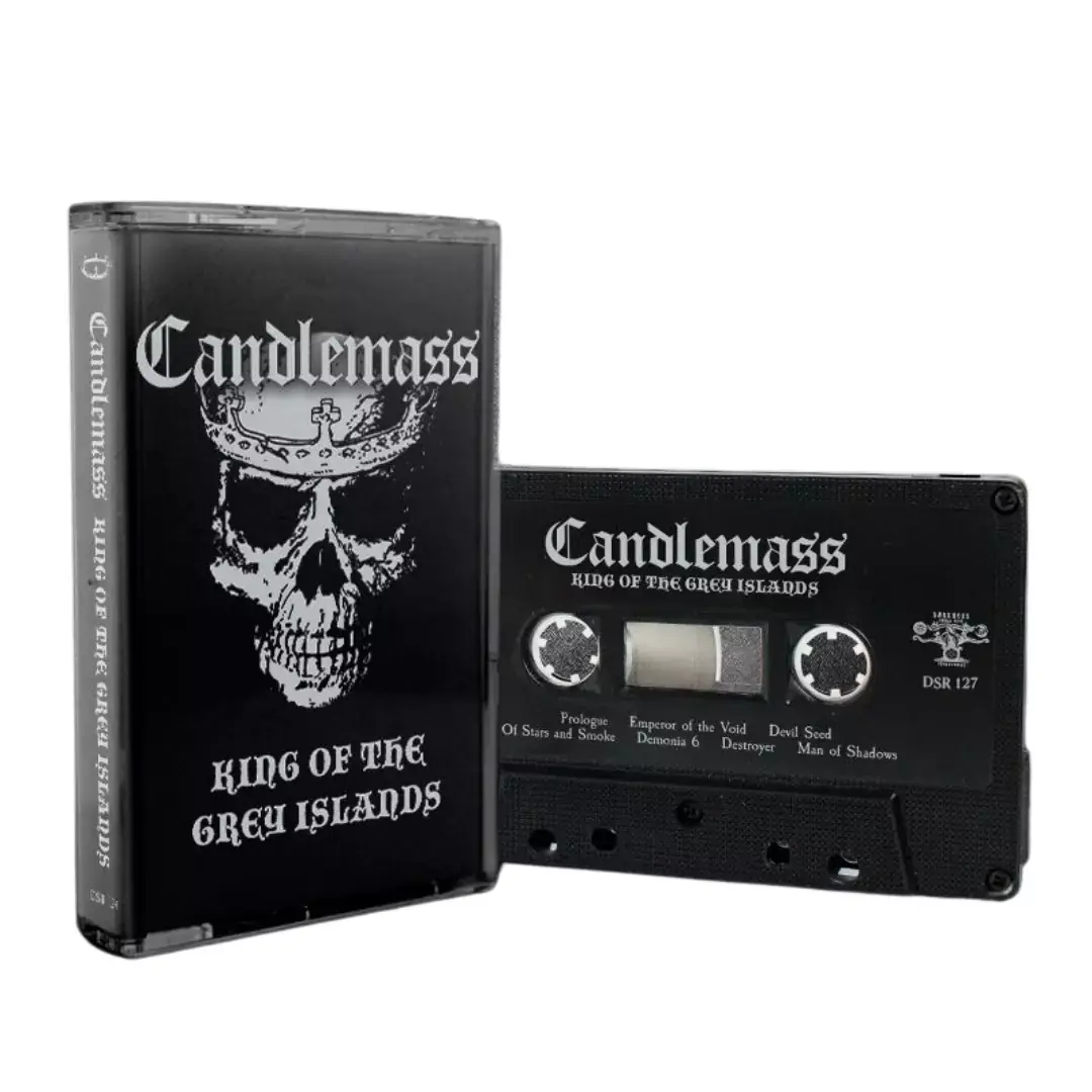 CANDLEMASS · King Of The Grey Islands | BLACK TAPE (Doom Metal Tapes)