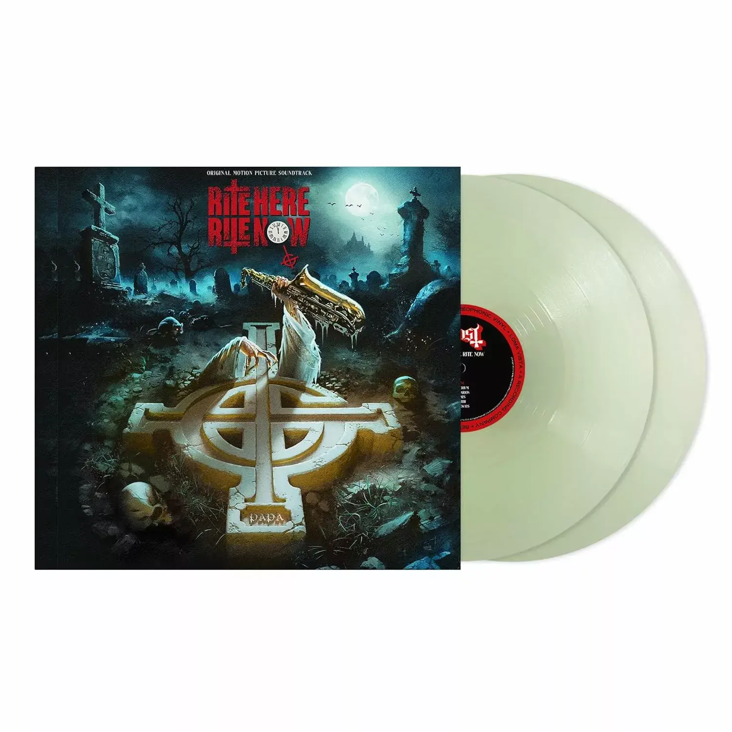 GHOST · Rite Here Rite Now | COKE BOTTLE CLEAR 2LP GHOST · Rite Here Rite Now | COKE BOTTLE CLEAR 2LP (Hardrock Vinyl)
