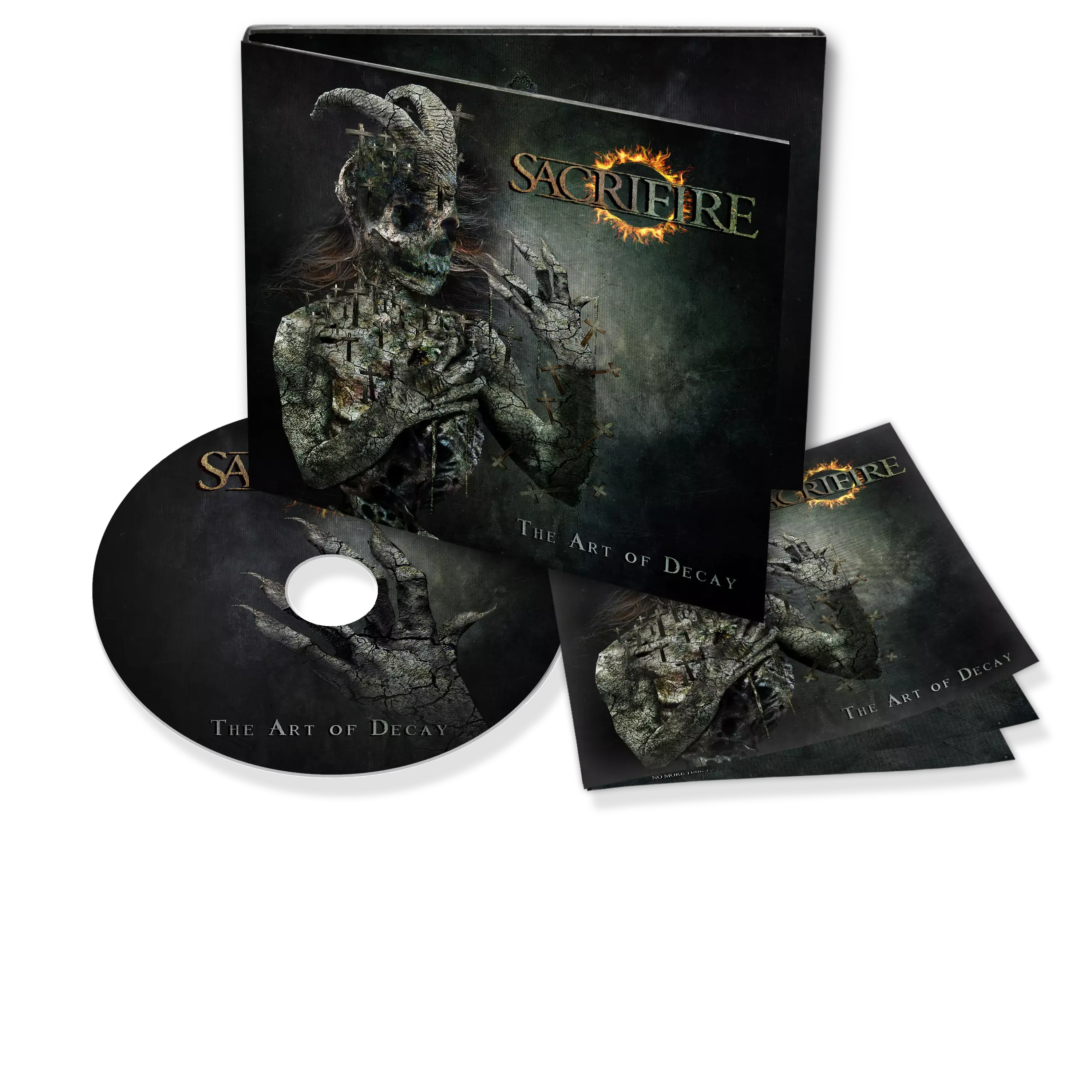 SACRIFIRE - The Art Of Decay · DIGIPAK CD (Doom Metal/Gothic Metal CDs)