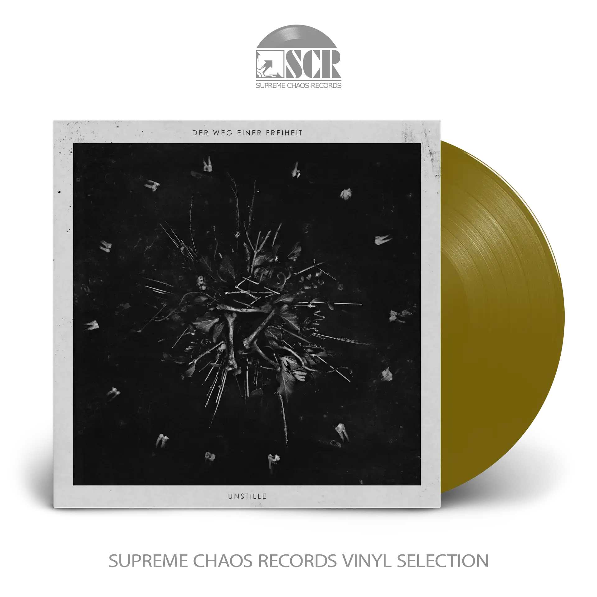 DER WEG EINER FREIHEIT - Unstille · GOLD LP DER WEG EINER FREIHEIT - Unstille · GOLD LP (Black Metal Vinyl)